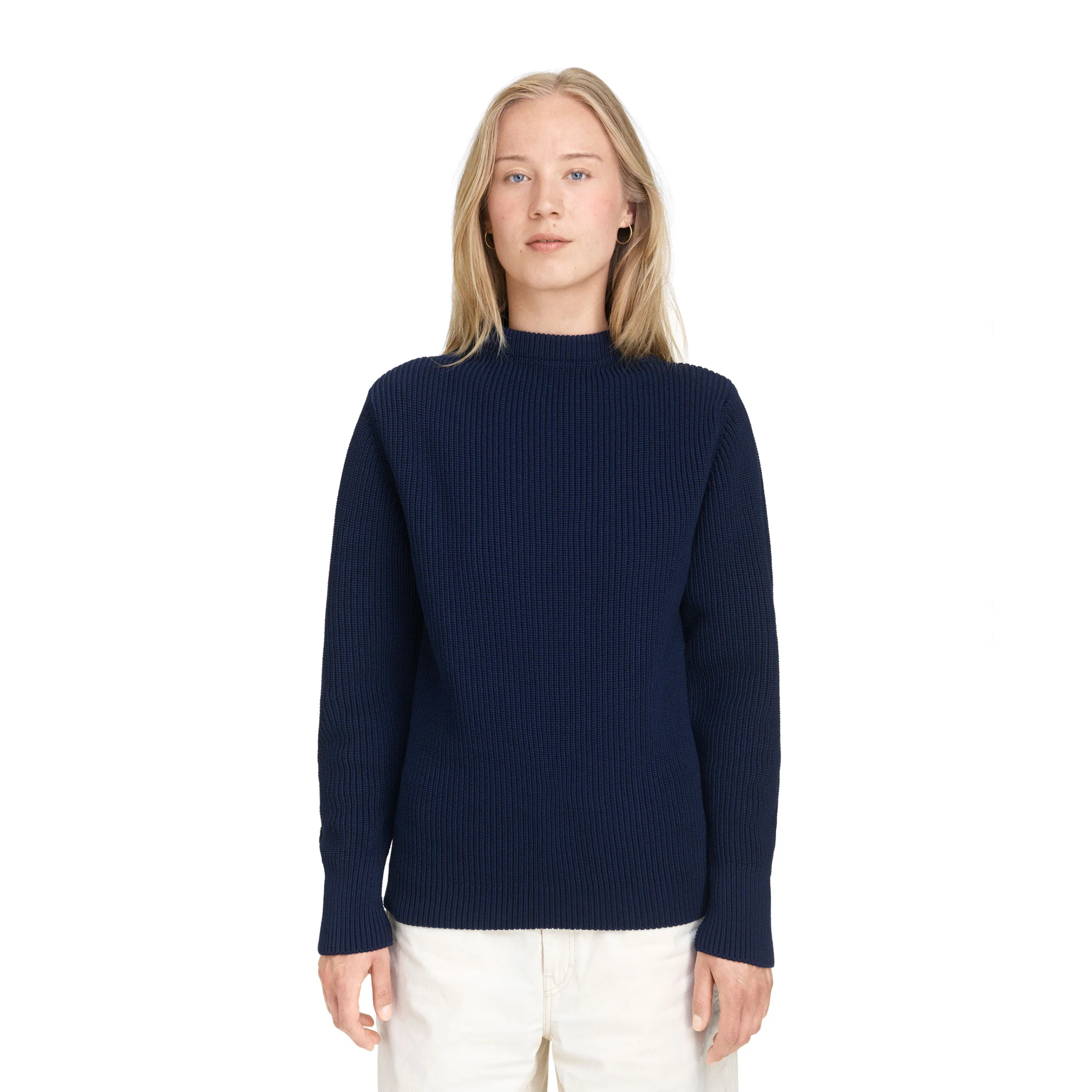 Cotton Crewneck Raw Cotton - Image 3