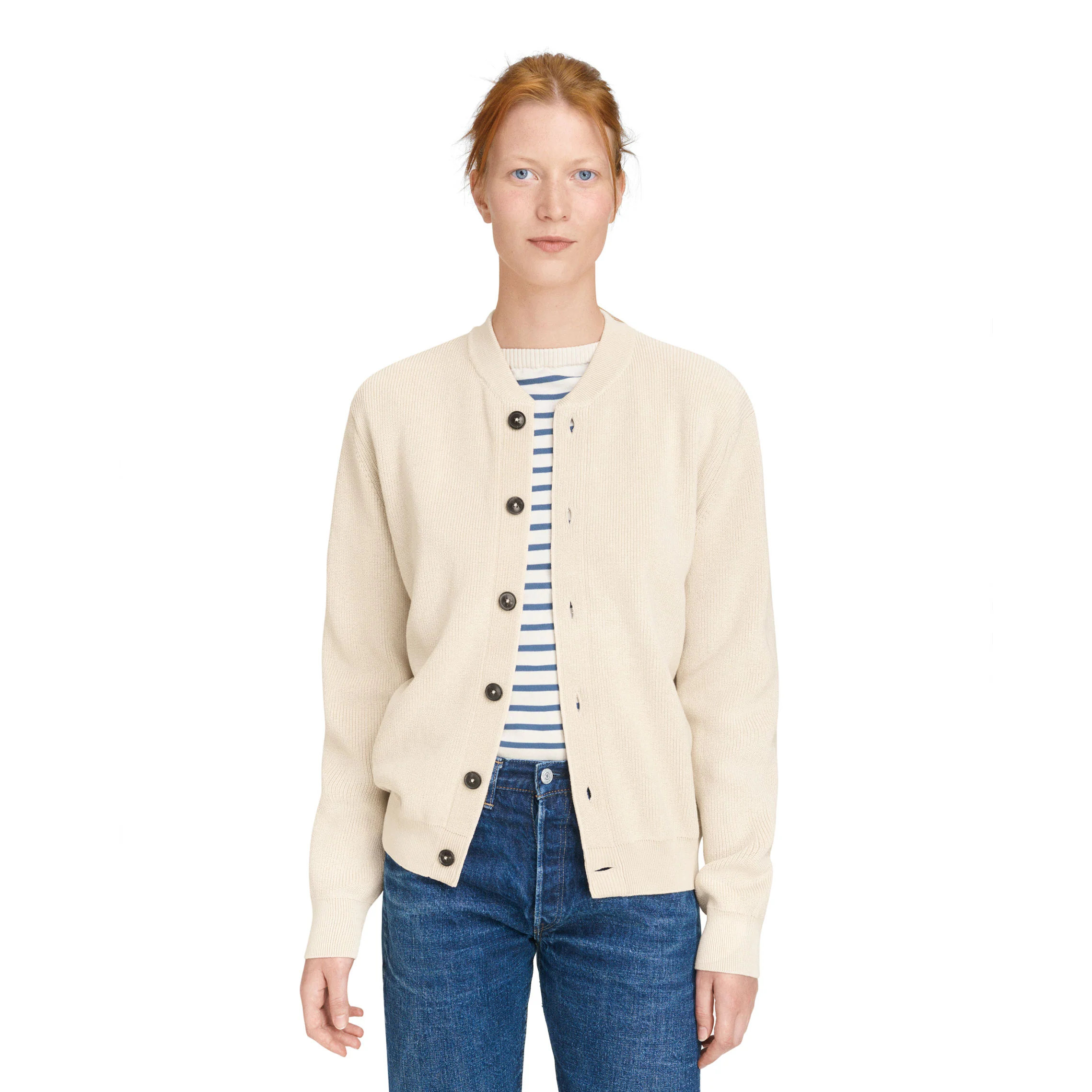 Cotton Skipper Jacket Black - Image 3