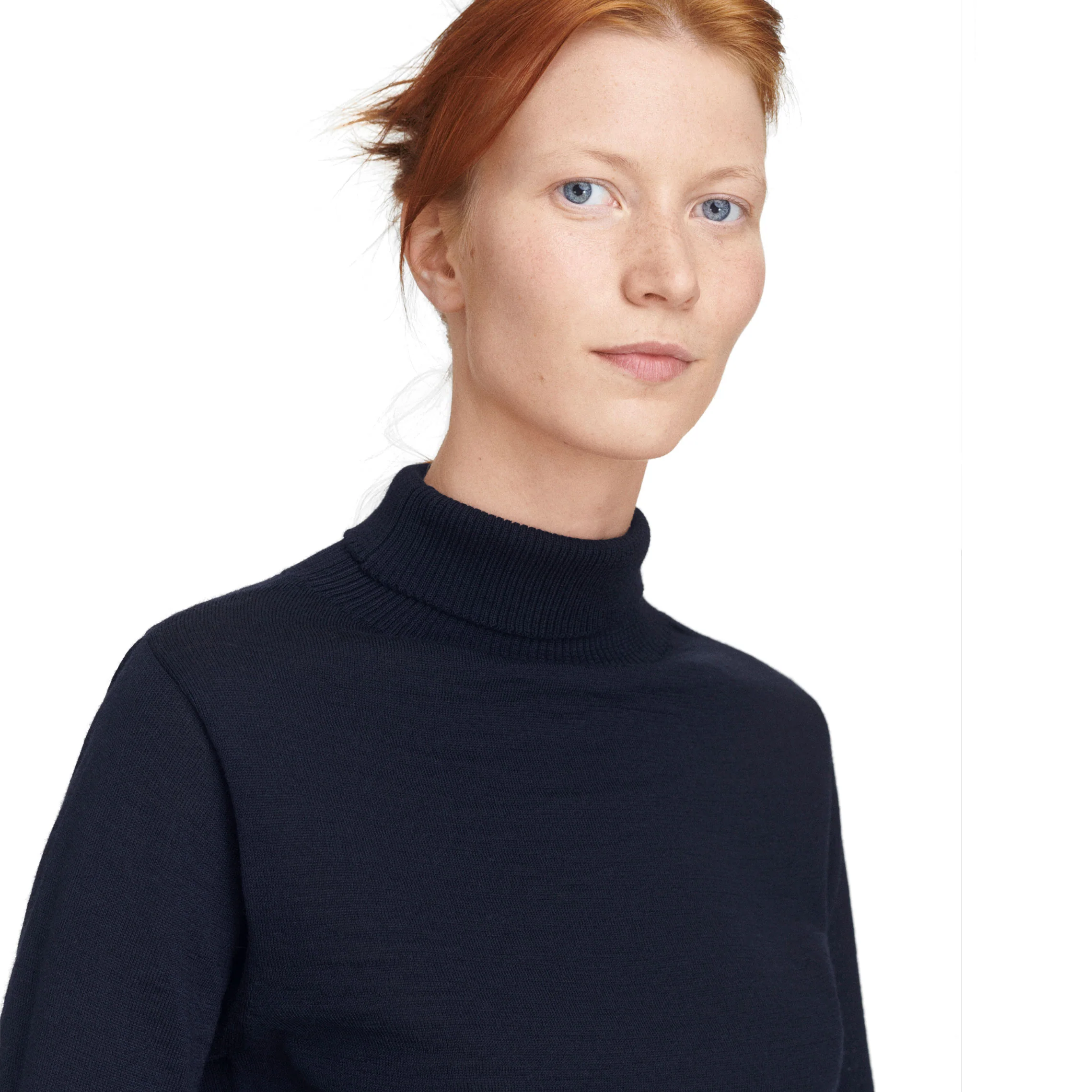 Marine Turtleneck Navy Blue - Image 4