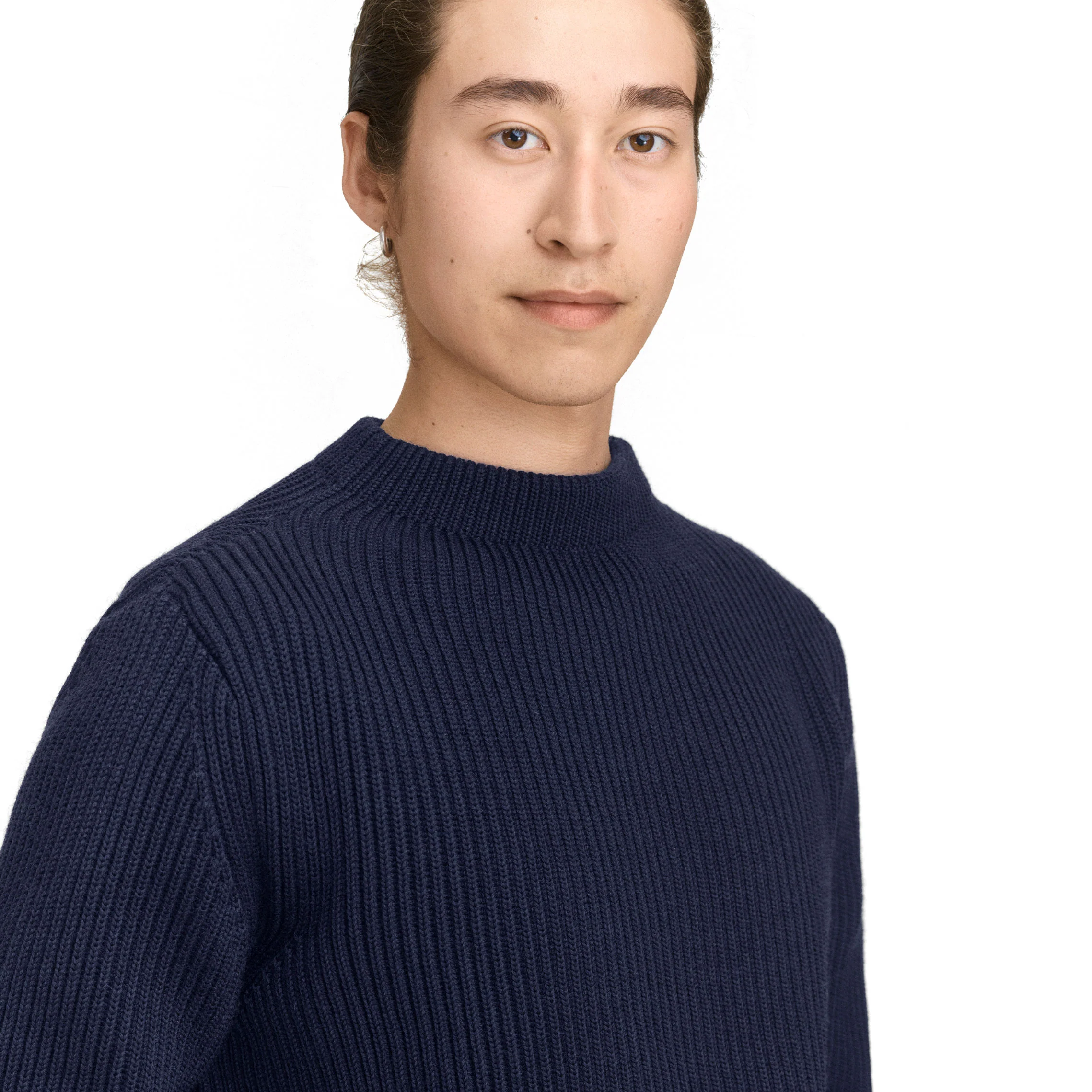 Navy Crewneck Hunting Green - Image 4