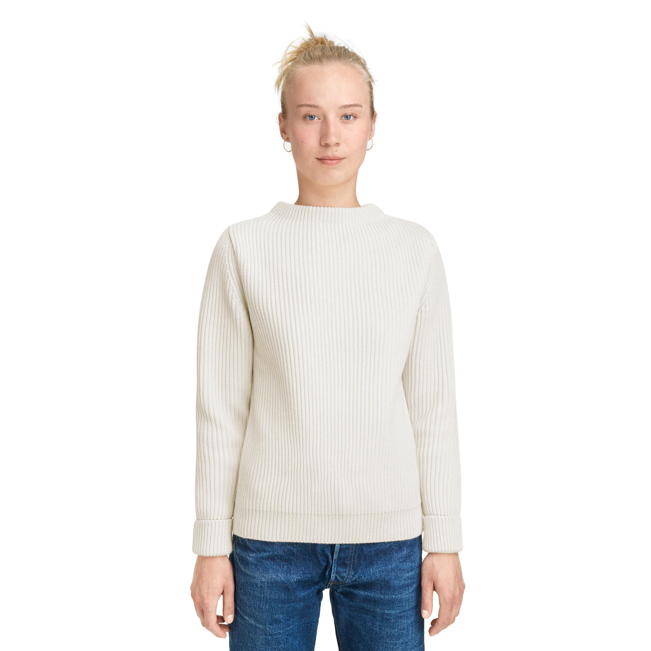 Navy Crewneck Light Indigo - Image 3